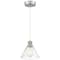 Access Lighting Port Nine Martini, Martini LED Pendant, Brushed Steel Finish, Seeded Glass 63140LEDDLP-BS/SDG - alternate 1